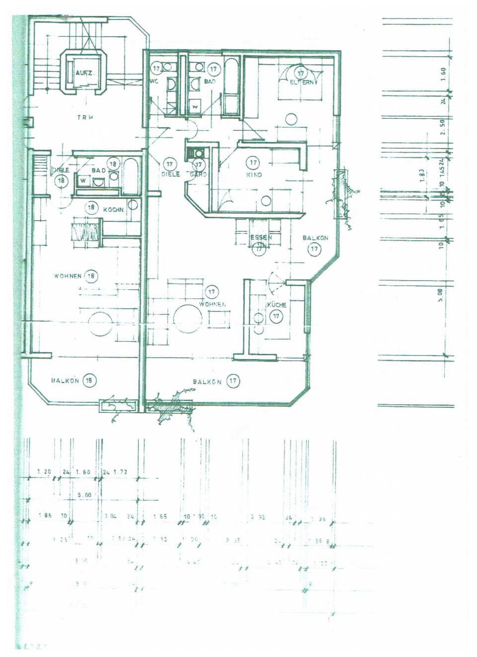 Grundriss WHG Gerhart-Hauptmannstr.7 Steinen