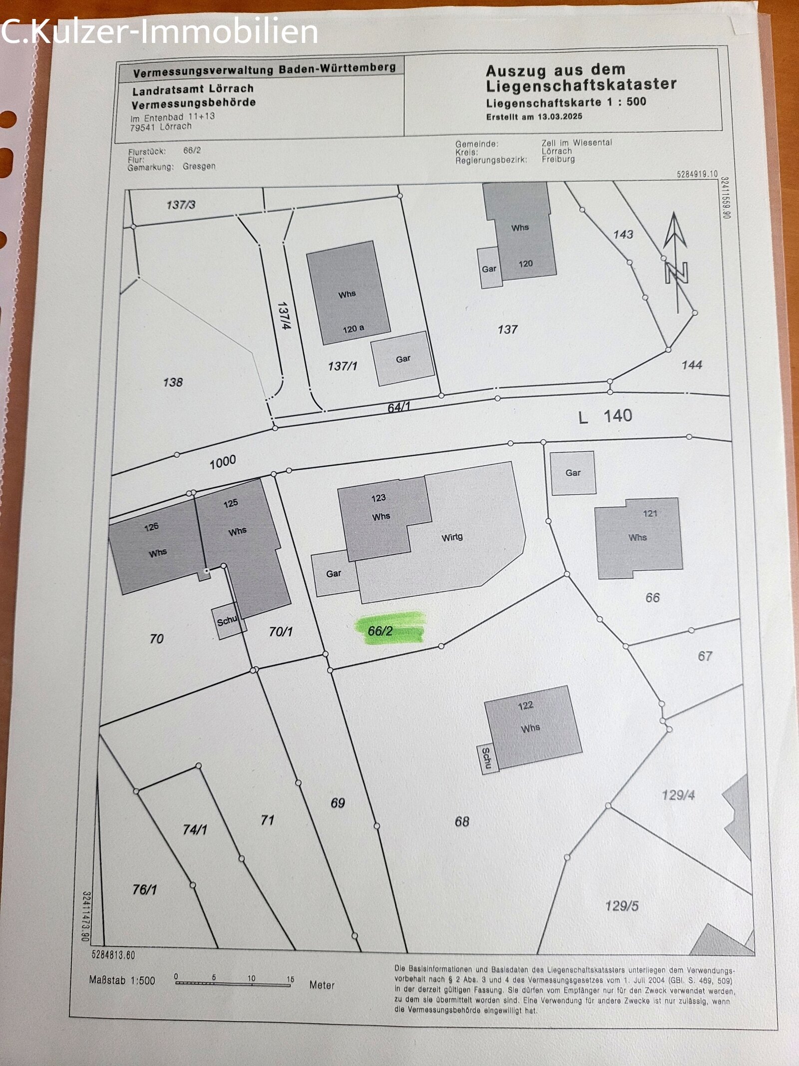 Lageplan 