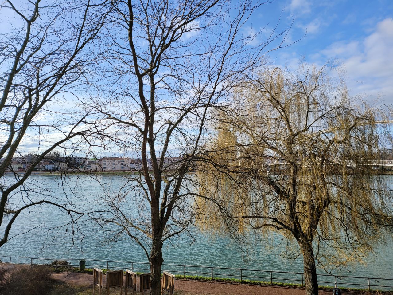 RESERVIERT - Schöner Wohnen am Rheinpark mit phantastischer Rheinsicht, mit EBK, Balkon, TG-Stellplatz, RESERVIERT - Schöner Wohnen am Rheinpark mit phantastischer Rheinsicht, mit EBK, Balkon, TG-Stellplatz,