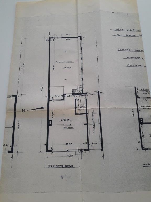 Grundriss Laden